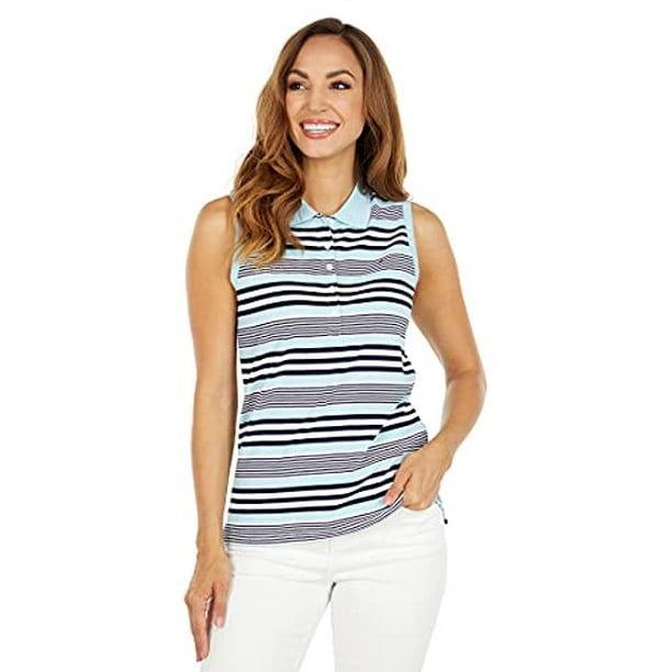 Tommy Hilfiger Womens Classic Sleeveless Polo 